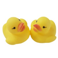 Vente en Gros de Mini Canards de Bain Jaunes en Caoutchouc, Jouets Flottants Sonores pour Enfants, Sifflets pour Garçons, Lots de Canards en Caoutchouc pour Douche et Nage