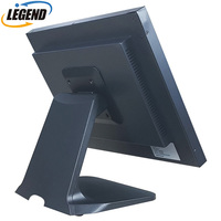 AIO170 Métal 17 pouces Monoblock de vente au détail Caisse enregistreuse Point de vente Machine informatique avec écran tactile résistif