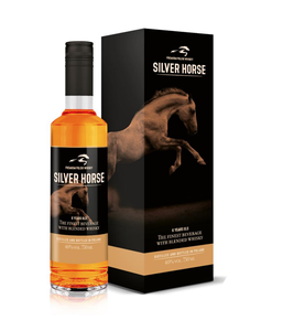 Whisky de caballo plateado, botella de vidrio con logotipo personalizado, bebidas alcohólicas puras, 700ml, venta al por mayor - Product Image 3