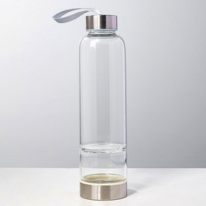Botella <span class=keywords><strong>de</strong></span> Agua <span class=keywords><strong>de</strong></span> Cristal Natural al por Mayor, Botella <span class=keywords><strong>de</strong></span> Cristal Curativa con Virutas <span class=keywords><strong>de</strong></span> Gemas <span class=keywords><strong>de</strong></span> Cuarzo, <span class=keywords><strong>Taza</strong></span> para Beber, Artesanías para Regalos - Product Image 2