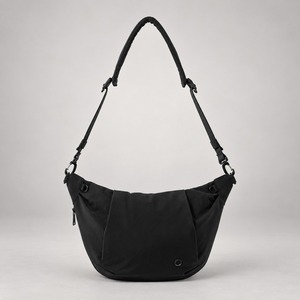 Fashion Crossbody <b>Bag</b> Polyester Zipper Closure Hidden Back Pocket Padded <b>Strap</b> KEIRYO LightFlow M 36x24cm Women in Stock Taiwan - Product Image 1