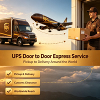 UPS Worldwide Cheap alibaba Express Air Freight Shipping Agent Door to Door International Courier Service  Logistic Forwarder