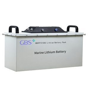 แบตเตอรี่ลิเธียม FP72100C Deep Cycle 76.8V 100Ah พร้อมระบบ BMS สำหรับใช้งานทางทะเล อุณหภูมิใช้งาน -20C ถึง 65C กำลังไฟ 7.68KW - Product Image 1