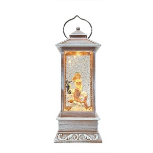 Decoración de arte para el hogar, el mejor regalo de recuerdo marino, artesanía de sirena, globo de nieve de resina personalizado para la venta - Product Image 2
