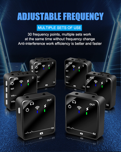 Xtuga cmx3 điện thoại thông minh hệ thống máy ảnh với nhỏ gọn không dây Lavalier Microphone cho hội nghị sử dụng bán buôn - Product Image 6