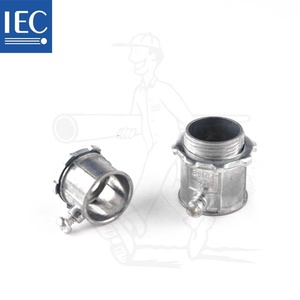 Connecteur à vis de réglage EMT Zinc moulé sous pression IEC 16mm-50mm Terminal EMT-<span class=keywords><strong>Cinc</strong></span> - Product Image 1