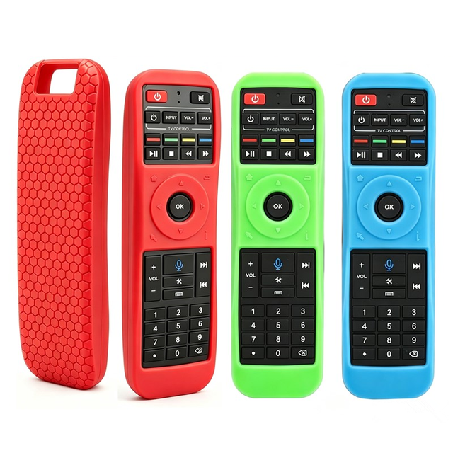 Silicone Remote Control Case Cover USE for SuperBox S4 S5 PRO RC-200 RC200 Smart Voice Remote Controller Protective Sleeve
