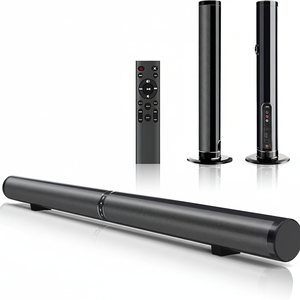 Samtronic Haut-parleur Bluetooth <span class=keywords><strong>2</strong></span>-en-<span class=keywords><strong>1</strong></span> avec Subwoofer Externe Long Audio LP-1807 et Son Surround Virtuel Effet Mural Echo - Product Image 1