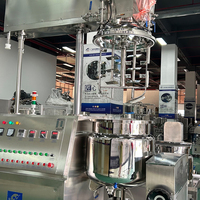 Homogénéisateur sous vide pour la fabrication de cosmétiques, émulsifiant industriel, mélangeur pour la fabrication de crème de beauté et de dentifrice à base de bave d'escargot