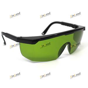 Demi-monture fibre 1064nm infrarouge Nd Yag Laser lunettes de sécurité lunettes de Protection des yeux pour le marquage de nettoyage de découpe Laser - Product Image 3
