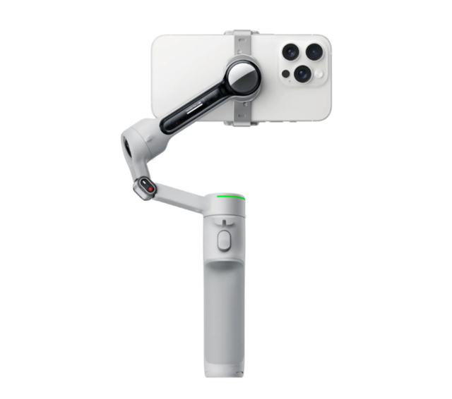 Flow 2 Pro 3 Axis Smartphone Gimbal Stabilizer with AI Smart Tracking Foldable Handheld Stabilizer for Vlog Travel Shooting