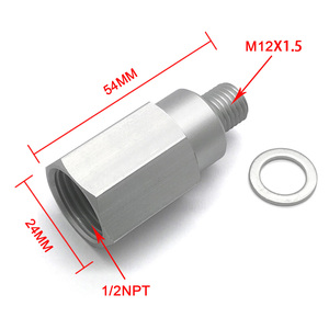 Capteur de température d'eau haute précision avec rallonge et coupleur pour moteurs LS1 LS2 LS3 LSx, filetage M12 vers 1/2" NPT, service personnalisé - Product Image 2