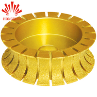 Machine à profiler CNC Hongxing BGW01 avec meule diamantée ronde brasée et matrice en acier 65Mn pour pierre, granit et marbre