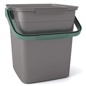 Poubelle à compost pour cuisine 25x23x26 cm 9 litres, seau anti-odeurs pour déchets humides - Product Image 1