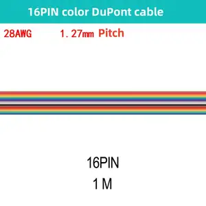 Smart Electronics dupont 16pin cablaggio 1M dupont cable jumper wires per pcb
