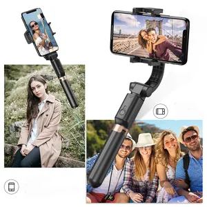 APEXEL Handheld Stabilizer Wireless Selfie Stick Gimbal Stabilizer Extended Monopod For Phone Video Shooting Photo