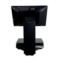 RUINAI RN-X16 Impresora de Etiquetas de Códigos de Barras con IA / Caja Registradora POS con Impresión Dual y Báscula Integrada, Windows/Android, Pantalla Táctil Capacitiva de 10 Puntos
