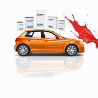 Peinture de carrosserie de voiture résine peinture de voiture et restauration de surface peinture de voiture avec durcisseur