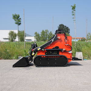 शक्तिशाली मिनी स्किड स्टीड ट्रैक लोडर कुबोटा स्किड डशीट लोडर डीजल स्क्वीड लोडर मुक्त शिपिंग - Product Image 4