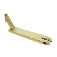 Plateau de scooter de stunt Gold Pro en aluminium 6061 T6 haute précision CNC