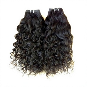 Cabello Humano Virgen Indio Remy Natural de Donante Único con Cutícula Alineada Negro para Peluca con Cierre Frontal de Encaje - Product Image 3