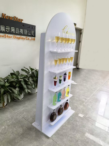 Stand Display Dinding Akrilik PVC Buatan Tangan untuk Champagne, Tempat Gelas Prosecco Pernikahan, Dekorasi Latar Belakang Acara Pesta - Product Image 6