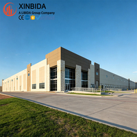 Bâtiment métallique préfabriqué durable avec structure en acier de haute qualité pour usage industriel et commercial