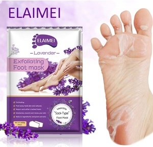 Vegano biologico Peeling a base di erbe maschera per il <span class=keywords><strong>piede</strong></span> sbiancante esfoliazione lavanda profumo facile da usare all'ingrosso <span class=keywords><strong>cura</strong></span> del <span class=keywords><strong>piede</strong></span> <span class=keywords><strong>naturale</strong></span> - Product Image 1