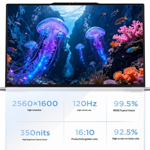 สำหรับ Leku N175L Air16 แล็ปท็อปน้ำหนักเบาขนาด 16 นิ้ว Ultra5 2.5K 120Hz ดีไซน์บางเฉียบ น้ำหนักน้อยกว่า 4 ปอนด์ เพื่อความสะดวกในการพกพา - Product Image 2