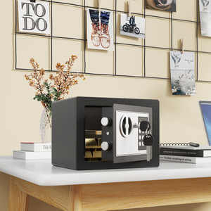 Factory Sales <strong>Safe</strong> Box with <strong>Electronic</strong> Digital Lock Money Jewelry Steel <strong>Safe</strong> Smart Key Digital Security <strong>Safe</strong> for Home Office Use - Product Image 3