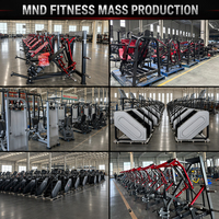 Nouvelle conception de machine de musculation commerciale réglable pour presse d'épaules et soulevé latéral, avec isolation des quadriceps, pour la salle de sport et le fitness