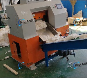 Harga pabrik blex mesin daur ulang karpet kain limbah mesin pemotong pencacah kain untuk tujuan daur ulang - Product Image 3
