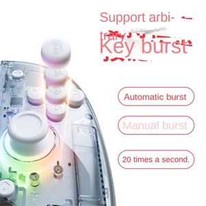 Trong Kho bán buôn RGB chuyển đổi ánh sáng trò chơi không dây xử lý trái và phải NS Rocker trở lại phím điều khiển đầy màu sắc & điều khiển trò chơi - Product Image 3