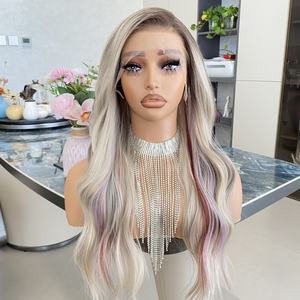 Entrega Rápida de Fábrica, Pelucas Frontales de Encaje 13x4 Pre-arrancadas Personalizadas con Línea de Cabello Escandinava, Transparentes, Resistentes al Calor, Sin Pegamento - Product Image 2