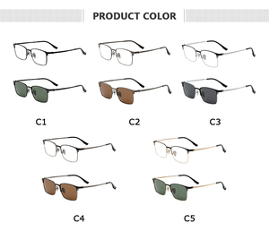 Bán Buôn Chất Lượng Cao Có Thể Gập Lại Nửa Titan Kính Khung Cho Unisex Kinh Doanh Cửa Hàng Quang Học Biểu Tượng Tùy Chỉnh Đọc Sách - Product Image 2