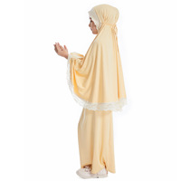 Nouvelle Collection – Vêtements Islamiques : Ensemble Jilbab 2 Pièces Longue Robe de Prière Abaya et Khimar Élégant pour Filles – Spécial Aïd