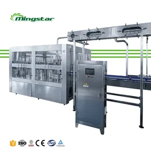 Mingstar RCGF16-16-5 Công Nghiệp Đầy Đủ Tự Động Phổ Biến Dứa Máy Làm Nước Trái Cây Nước Trái Cây Điền Máy Dây Chuyền Sản Xuất