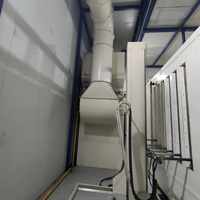 Four de séchage et de polymérisation automatique pour ligne de production de revêtement en poudre électrostatique pour armoires à outils métalliques – Haute efficacité, faible consommation