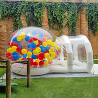 Nouveauté ballons de fête pour enfants maison amusante dôme gonflable tente à bulles dôme transparent tente à bulles pour fête en plein air