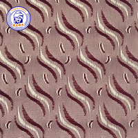 FUSHI Shaoxing Textile Viscose/Polyester Poids Moyen 190gsm Vertical Aveugle Tissu Tissé Rideau Matériel pour Windows