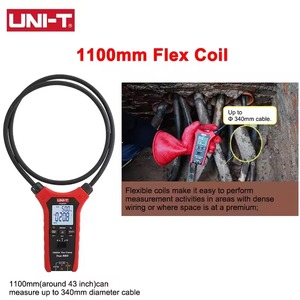UNI-T UT281E+ AC 10000A デジタルフレックスクランプメーター 6000カウント 真の実効値 AC <span class=keywords><strong>DC</strong></span> 1000V マルチメーター 電流計 電圧計 - Product Image 5