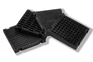 ייצור מקצועי ספק הטוב ביותר באיכות מסננת עפרות כרייה גומי מסך רשת - Product Image 3