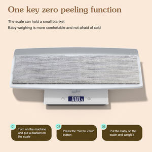 Balança Digital Veterinária de Plataforma <span class=keywords><strong>50kg</strong></span> para Animais de Estimação, Gatos, Cães e Filhotes – Ideal para Clínicas Veterinárias - Product Image 3