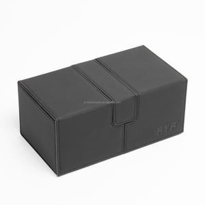 Caja de Doble Capacidad con Bandeja para Dados, Protege Más de 200 Cartas con Doble Funda, Caja para Mazo de Cartas <span class=keywords><strong>Commander</strong></span> - Product Image 4