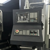 Torno CNC Horizontal FCK56Y con Eje Y / Centro de Torneado de Bancada Inclinada con Torreta de 12 Posiciones y Herramientas Motorizadas Automáticas para Piezas Complejas