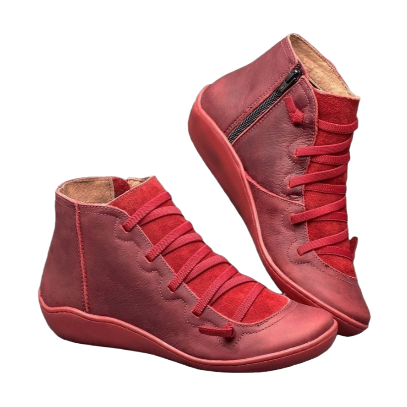 Lo mejor botas rojas planas - Botas 2022 - Aliexpress