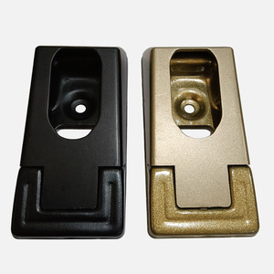 Clothes <b>Rod</b> Support Bronze Iron And <b>Plastic</b> Wall Mount Wardrobe Hardware Accessories Non Detachable - Product Image 3