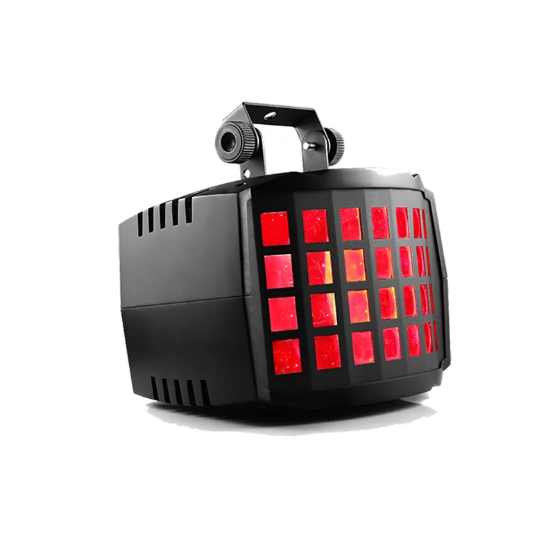 Lumière LED Papillon Batterie RGBW 4in1 DMX512 Disco Dj Stage Nightclub Derby Effect Light Wireless IR Party KTV Laser lighting