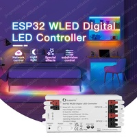 Nuevo Controlador de Luz Digital WLED GLEDOPTO con Control por APP, 10A, 800IC, Chip ESP8266 ESP32 para Lámpara LED