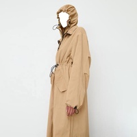 Vêtement d'extérieur personnalisé, veste à capuche oversize, coupe-vent, cardigan, manteau, robe pour femmes musulmanes, abaya islamique de luxe en gros pour l'automne